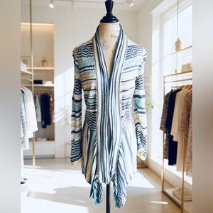 NIC+ZOE Textured Knit Cardigan